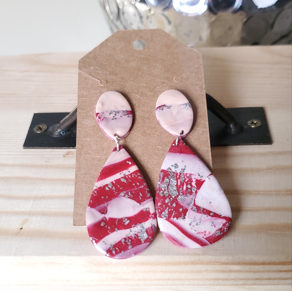 Polymer clay earrings